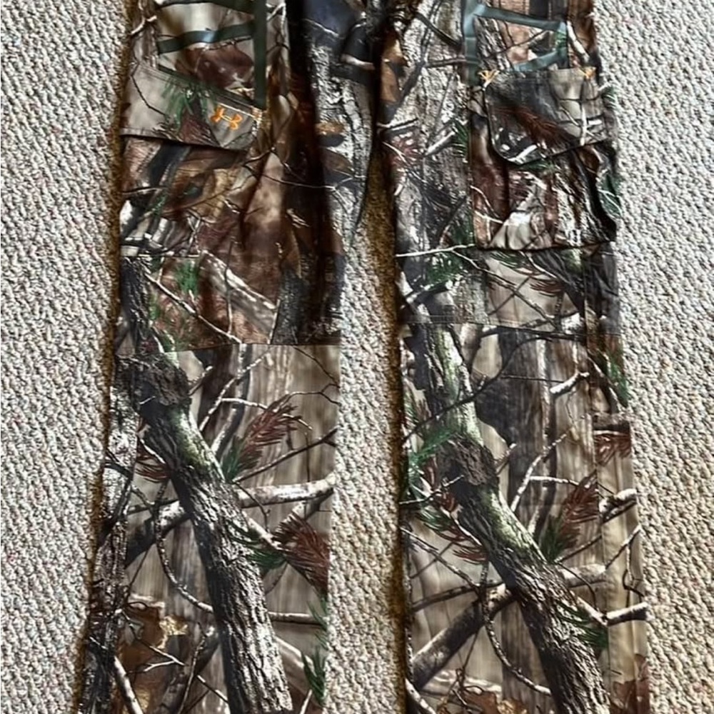 Under Armour Woodland Camouflage Pants